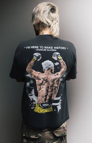 Charles Oliveira Back Up Oversized T-Shirt
