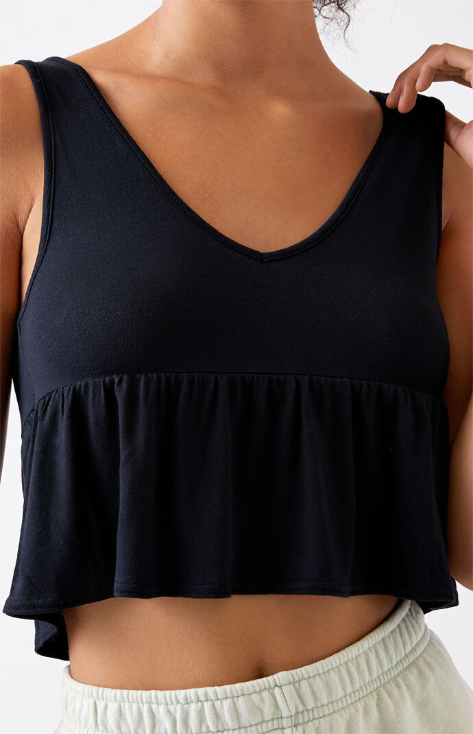 Peplum Tank Top