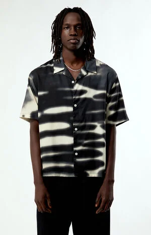 Cell Short Sleeve Camp Shirt image number 1