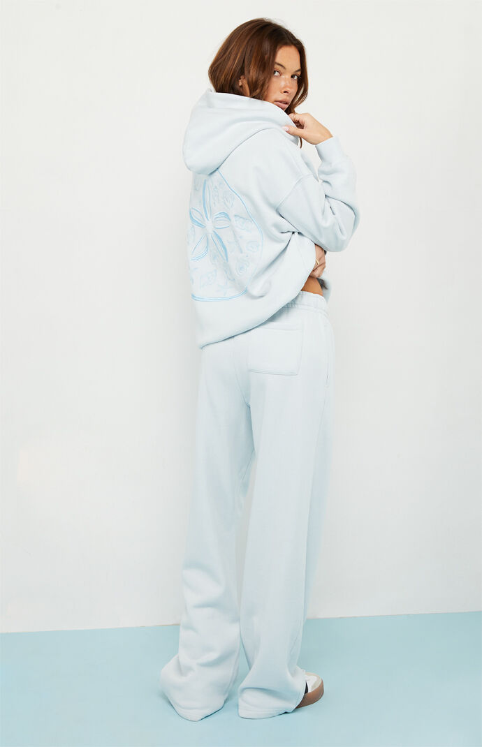 Pacsun Seashell Embroidered Oversized Hoodie