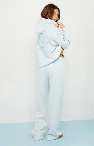 Seashell Embroidered Oversized Hoodie image number 1