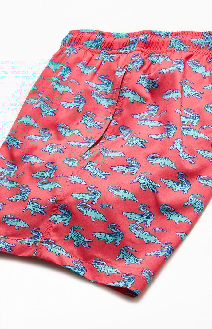 Alligator on sale swim trunks