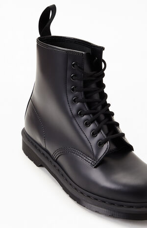 delay scheme Murmuring Dr Martens 1460 Mono Smooth Leather Lace Up Boots | PacSun