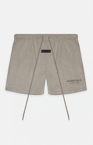 Heather Grey Sweat Shorts image number 1
