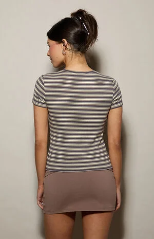 Carolyn Cotton Crew Neck T-Shirt image number 5