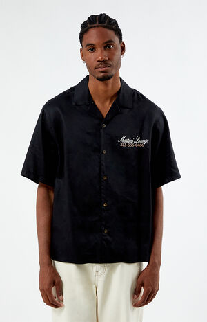 Martini Lounge Tencel Oversized Camp Shirt image number 1