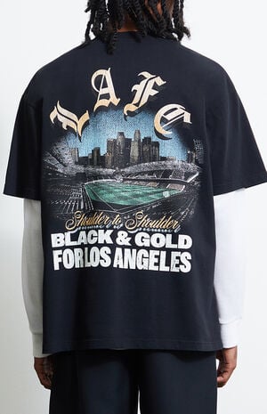 LAFC Black & Gold T-Shirt image number 3