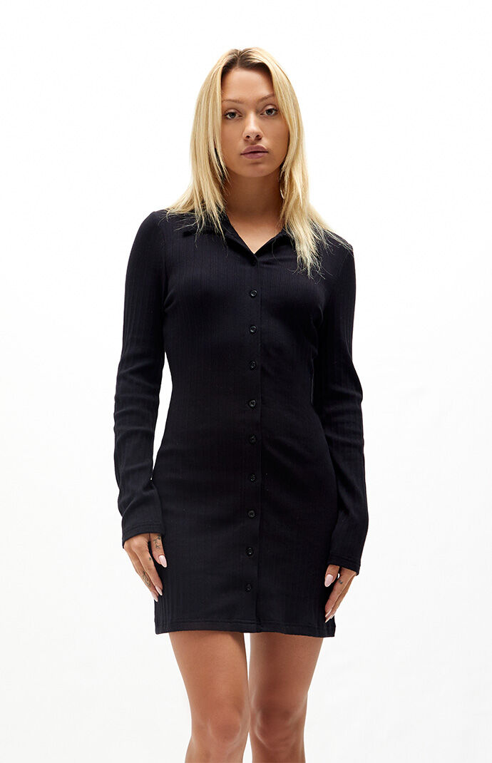 kylie jenner button down dress