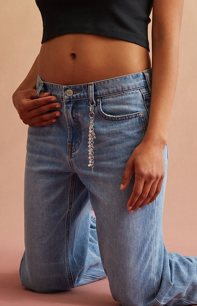épine エピヌ é rhinestone jeans blue epine エピヌ é rhinestone jeans - メルカリ