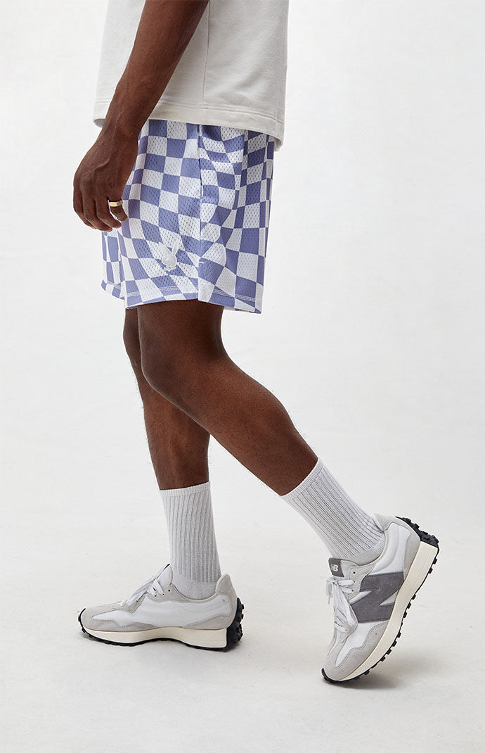 Checkered basketball shorts online