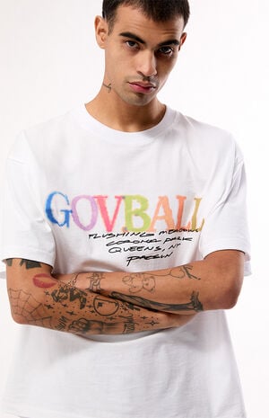 x Gov Ball Watercolor T-Shirt image number 3
