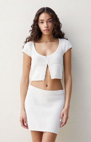 Marissa Knit Mini Skirt image number 1