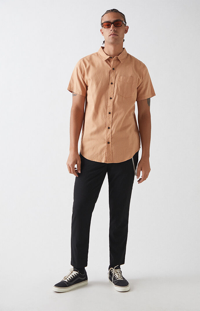 Gabriel Jacquard Woven Camp Shirt