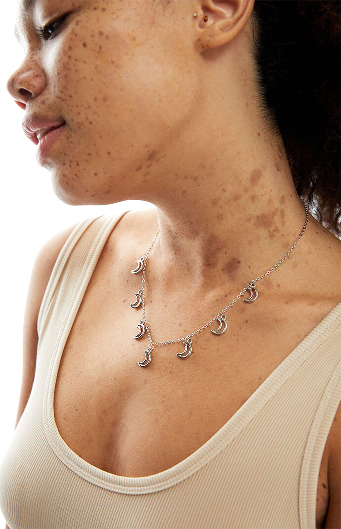 Hollow Moon Necklace