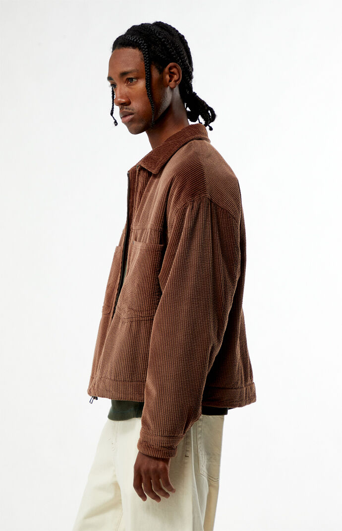 Pacsun Brown Corduroy Billie Gas Jacket | PacSun