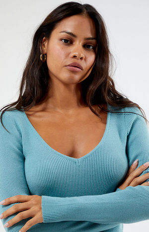 Woodland V-Neck Sweater image number 2