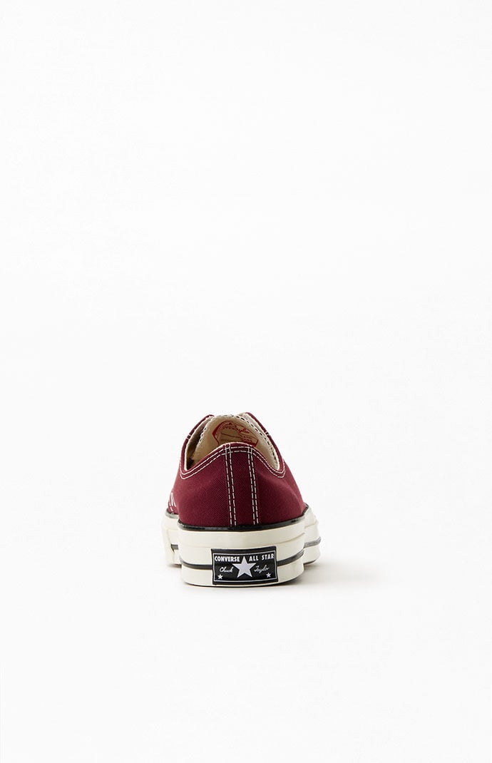 Converse Recycled Chuck 70 Burgundy OX Low Shoes PacSun