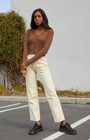 Brown Shannon Cardigan image number 4