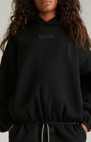 Essentials Black Hoodie image number 5