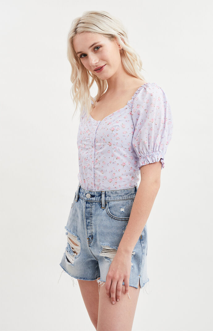 Ava Puff Sleeve Top