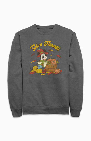 Mickey Mouse Thankful Sweatshirt image number 1