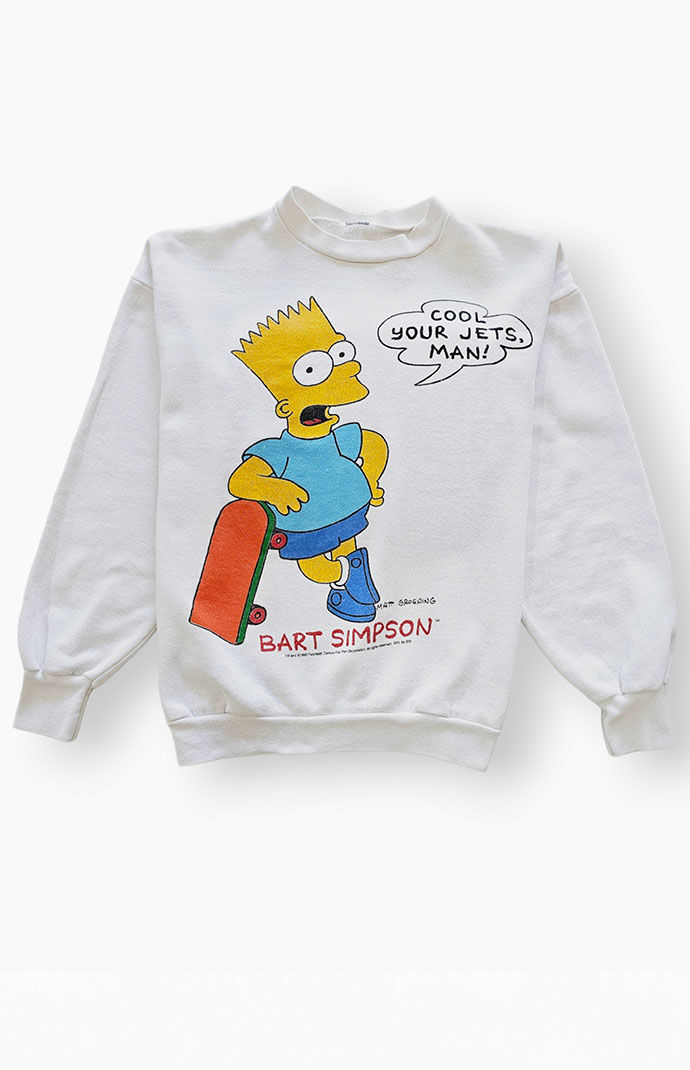 Bart simpson hot sale crewneck