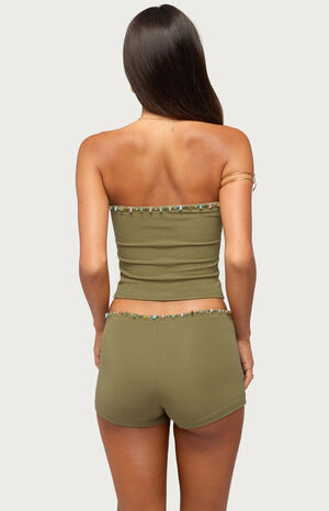 Monroah Bead Strapless Top image number 3