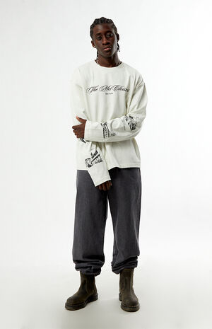 x Pacsun Cloisters Oversized Long Sleeve T-Shirt image number 5