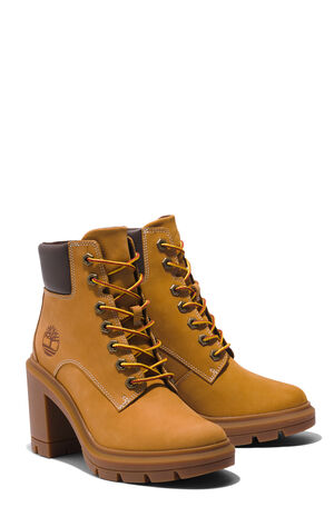 Women's Wheat Allington Heights Mid Lace-Up Boots image number 4