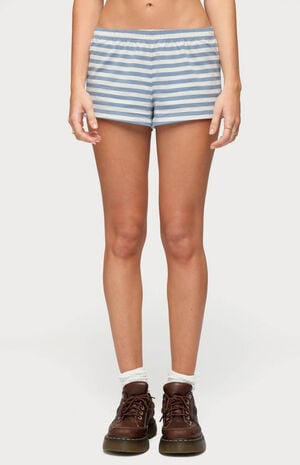 Aubrie Striped Shorts image number 1