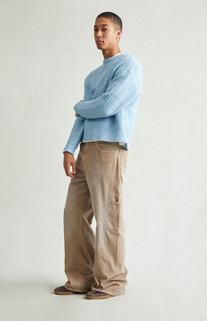 Pacsun Blake Extreme Baggy Pants Corduroy Carpenter Tan | PacSun