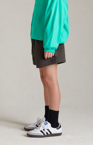 Essentials Ink Fleece Running Shorts image number 3