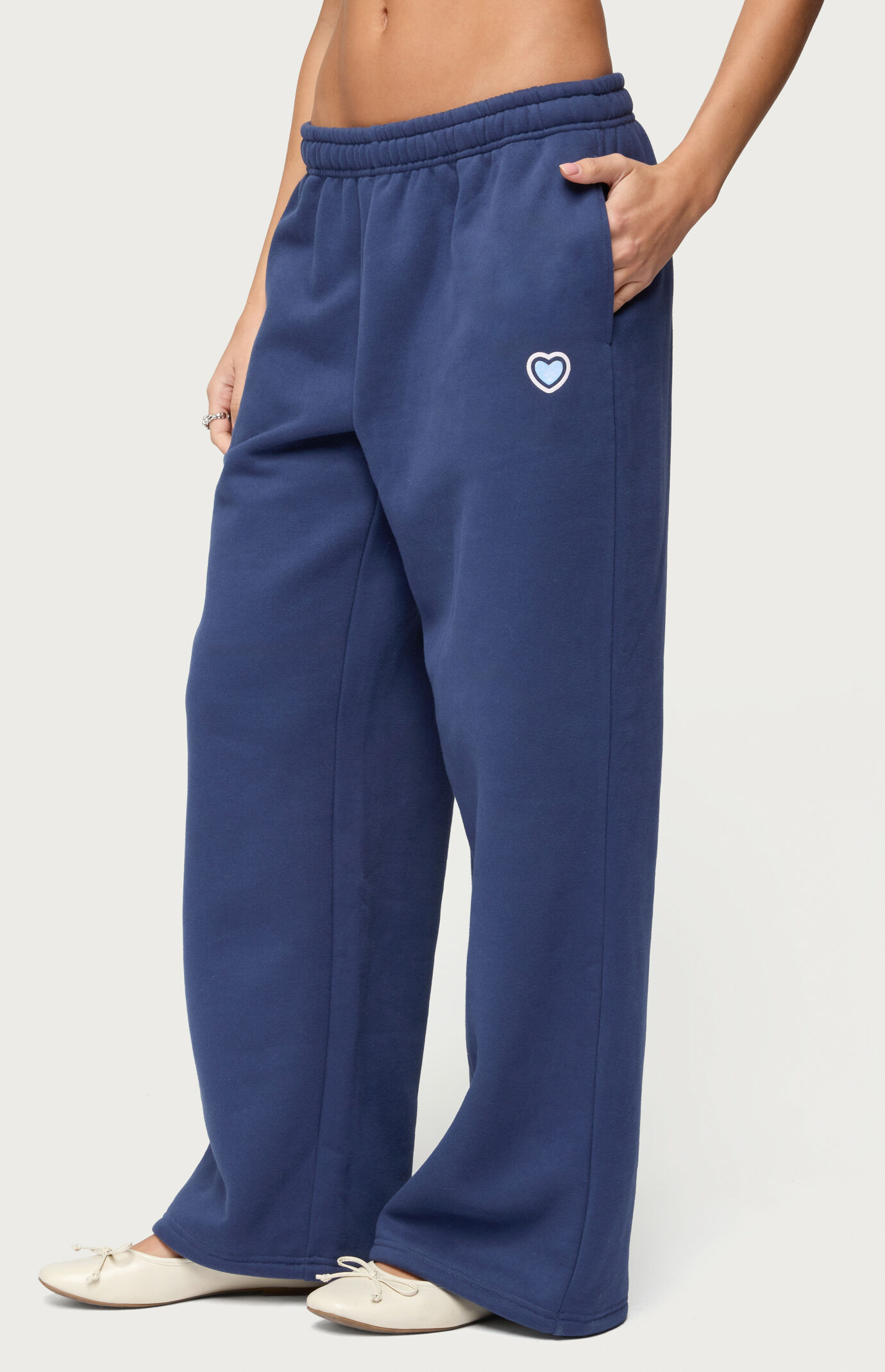 Edikted Glitter Girl Sweatpants