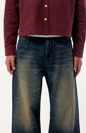 Blake Extreme Baggy Ripped Dark Indigo image number 5