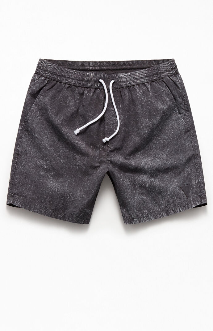 Treated Solid 16" Swim Trunks