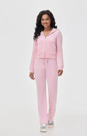 OG Big Bling Velour Hoodie image number 5