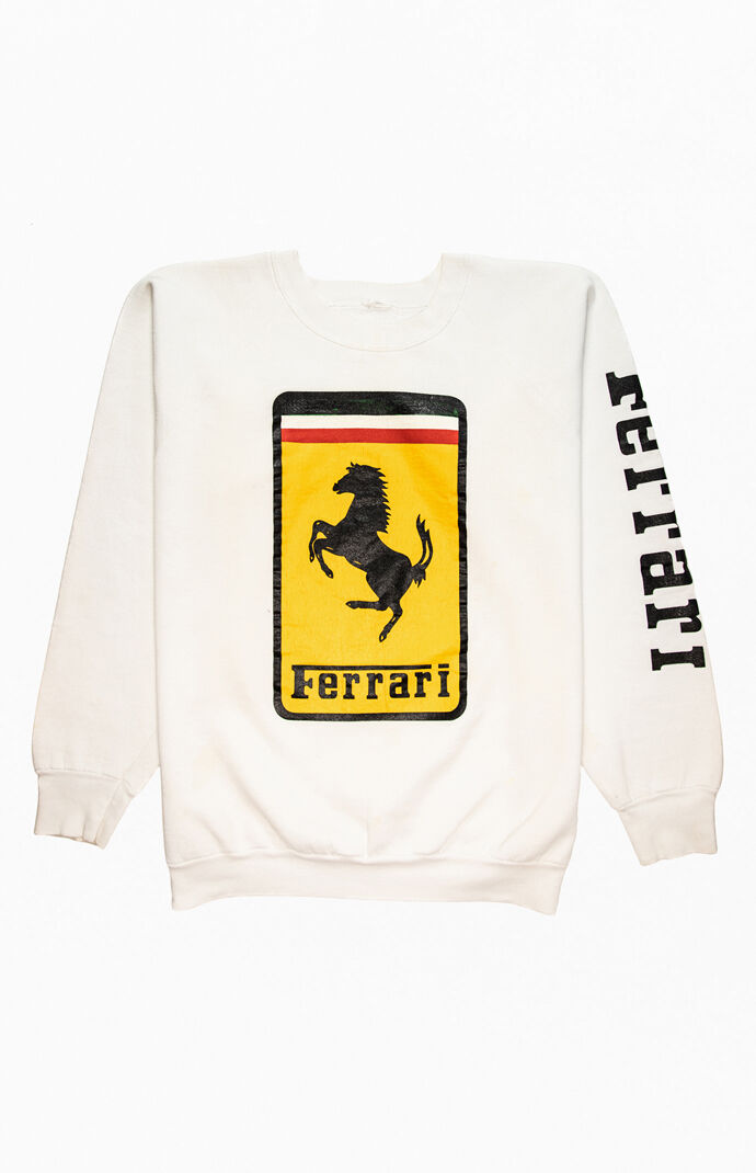 ferrari sweatshirt vintage