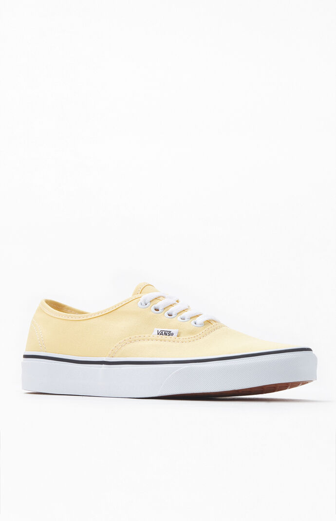 yellow authentic vans