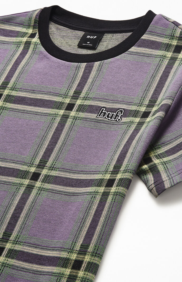 Borland Plaid Knit T-Shirt