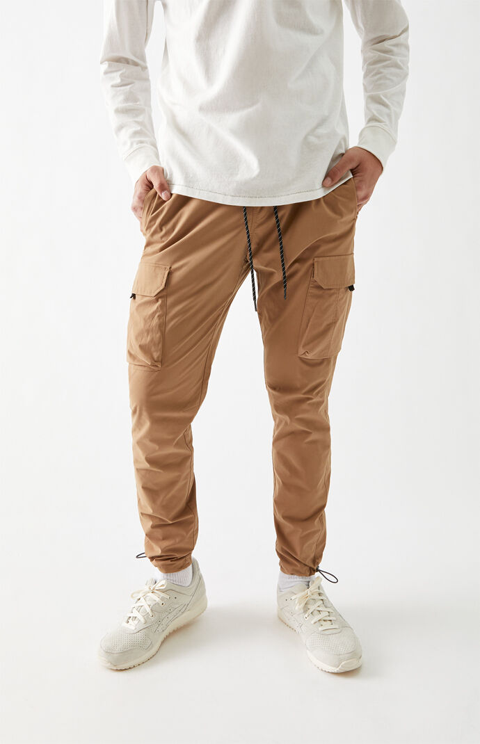 Benton Nylon Slim Cargo Pants