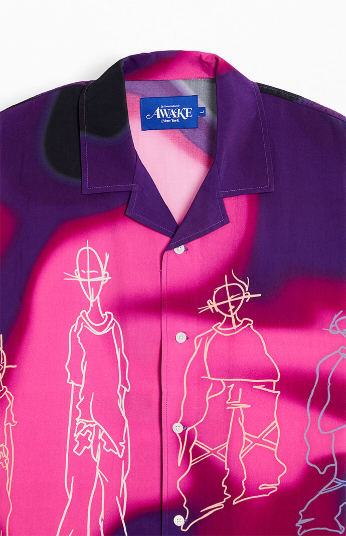 Awake NY Neon Camp Shirt | Pacsun
