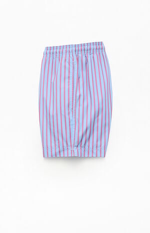 Vintage Striped 4.5" Swim Trunks image number 3