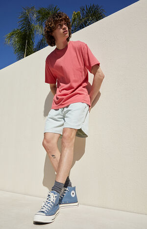 Grey Mint Athletic Volley Shorts image number 2