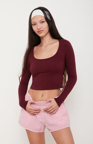 Molly Scoop Long Sleeve Top image number 1