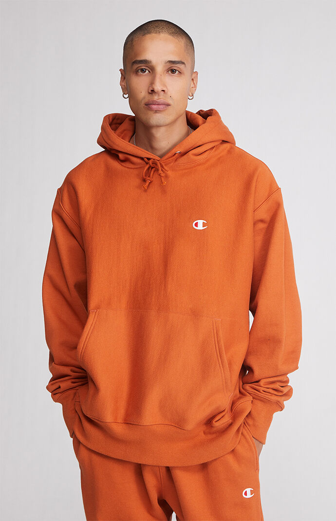 Red champion hoodie pacsun discount