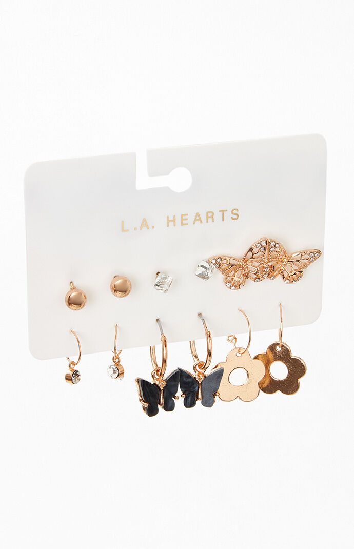 Pacsun butterfly earrings deals