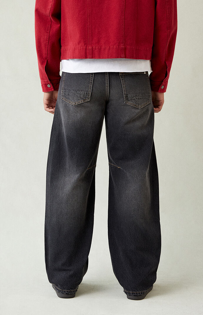【BAON】Mason Snap Button Washed Wide Denim Pants Victoria Seven: women's winter denim pants | Mason's | Mason's