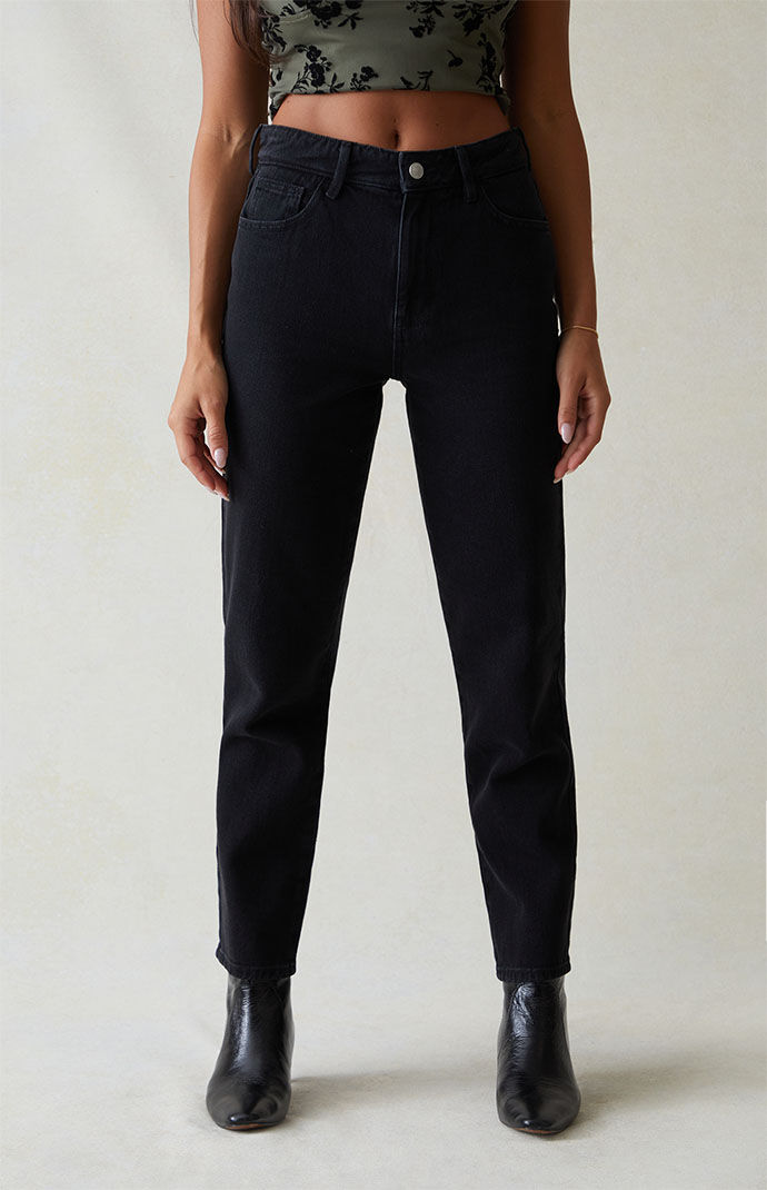 Pacsun black shop mom jeans