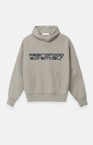 Smoke Grey '90s Fleece Hoodie image number 1
