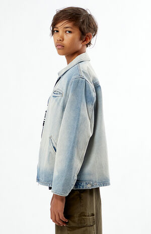 Denim Blouson Jacket image number 3